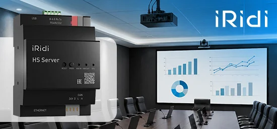 iRidi HSS OFF — устройство для управления AV-оборудованием без зависимости от интернета