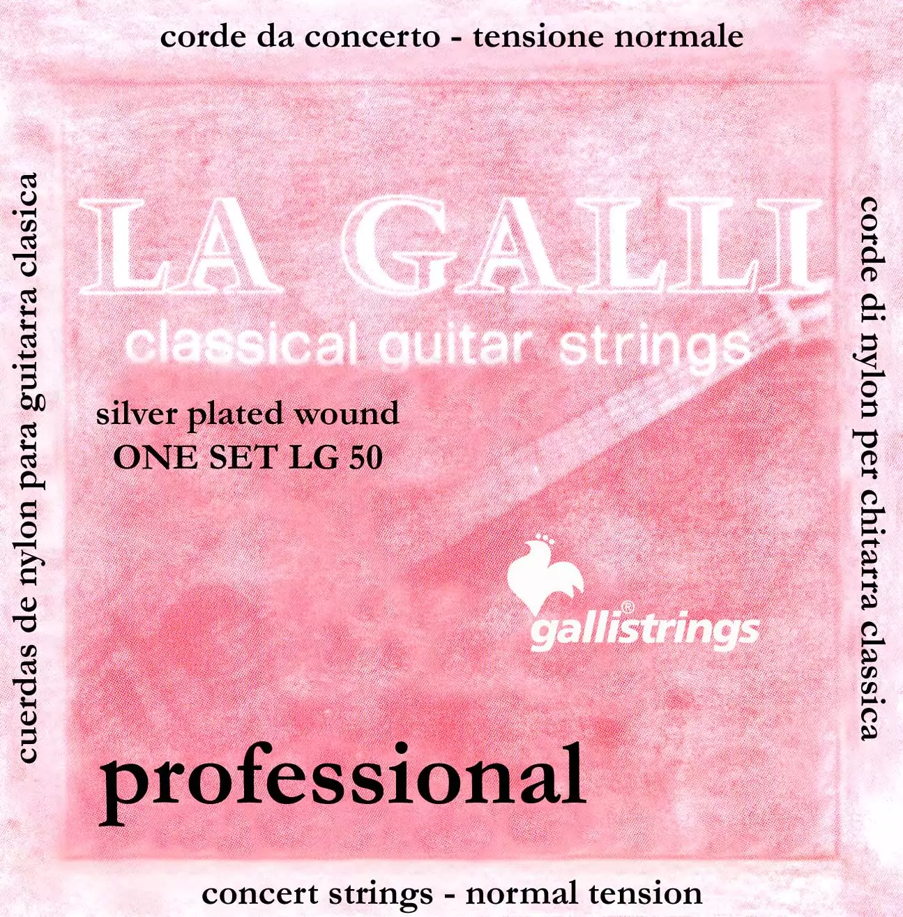 Комплект струн GALLI STRINGS LG50