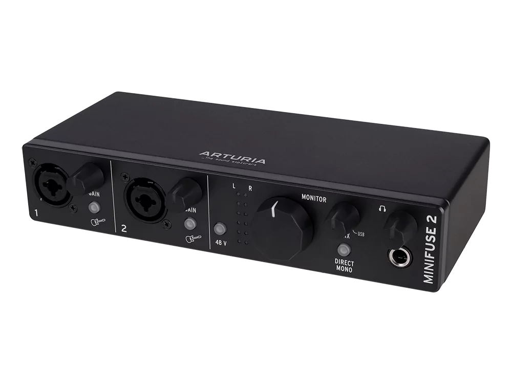 Аудиоинтерфейс USB Arturia MiniFuse 2 Black 9