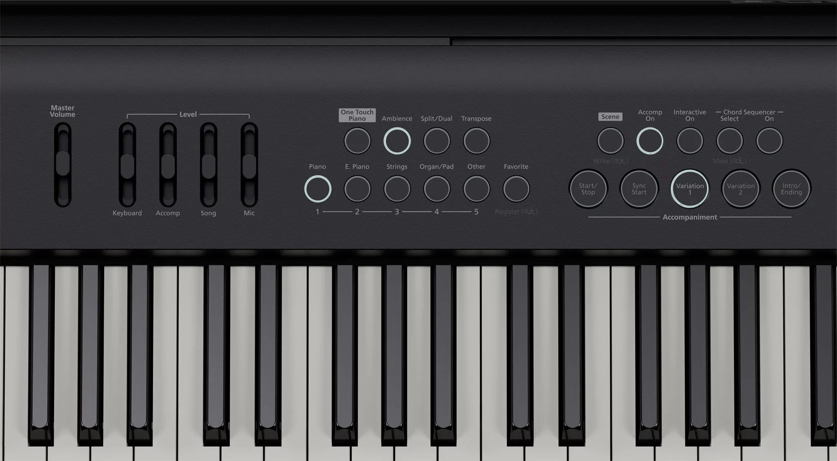 Портативное цифровое пианино ROLAND FP-E50 7
