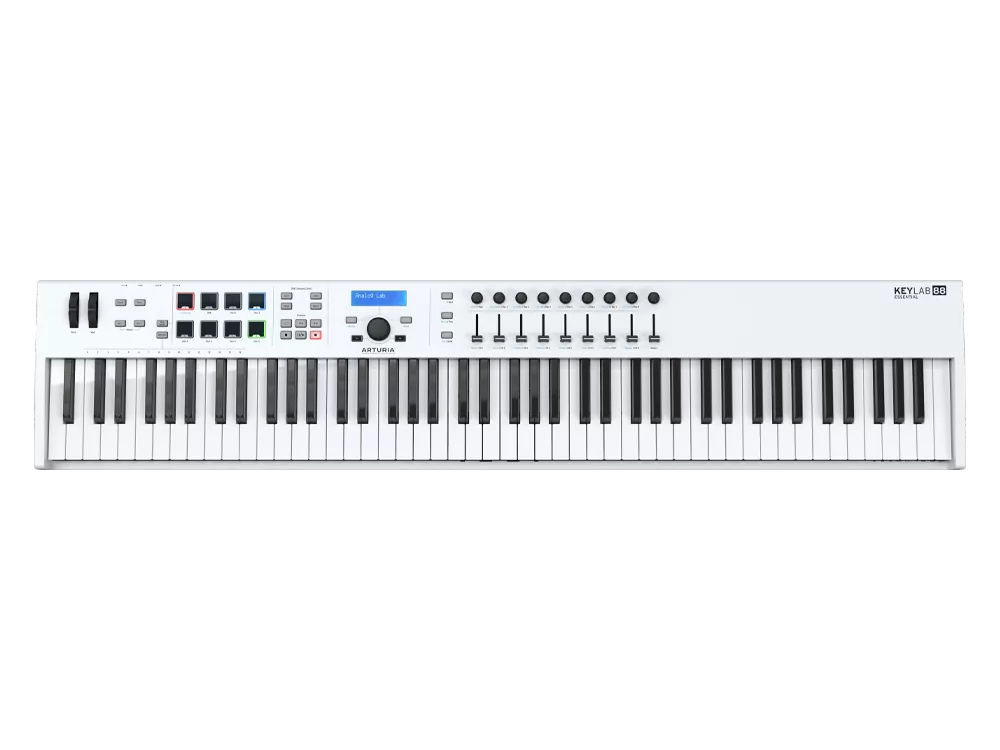 MIDI клавиатура Arturia KeyLab Essential 88 mk3 White