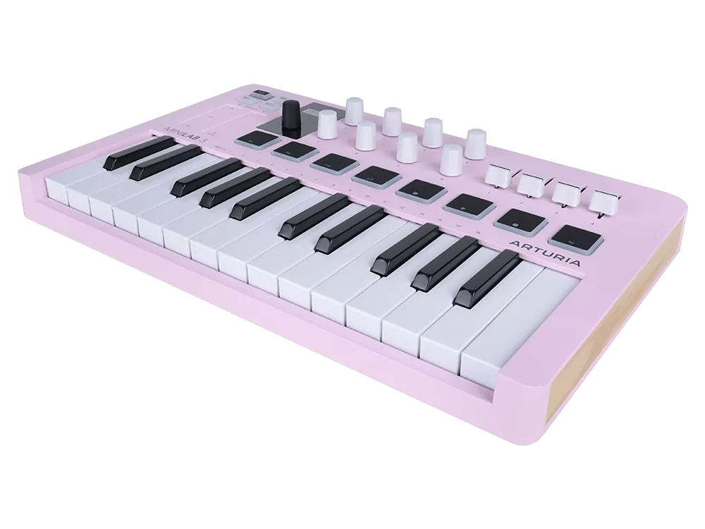 MIDI клавиатура Arturia MiniLAB 3 Rose Quartz 4