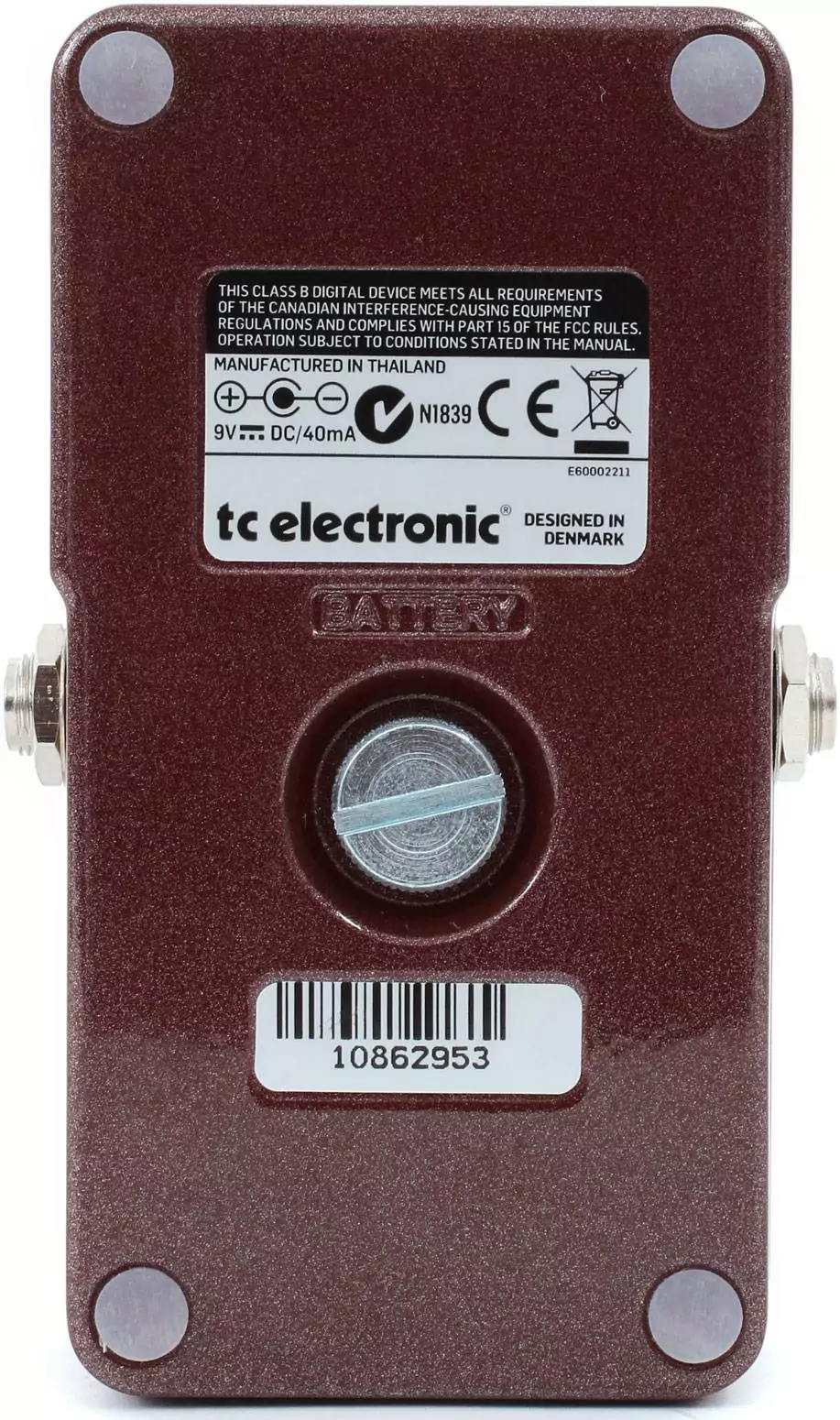 Педаль эффектов TC Electronic MOJOMOJO OVERDRIVE 2