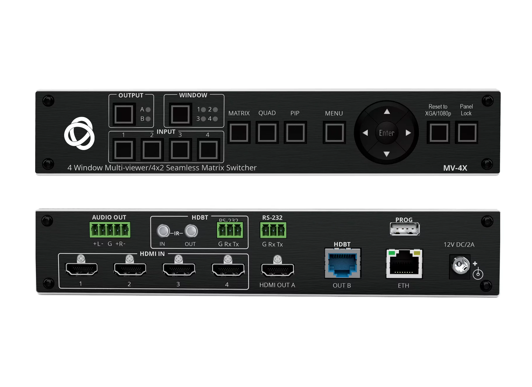 Мультиоконный процессор Kramer Electronics MV-4X