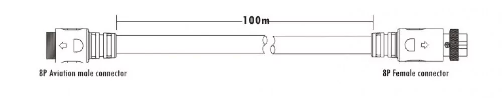 Кабель удлинительный ITC TS-100L 2