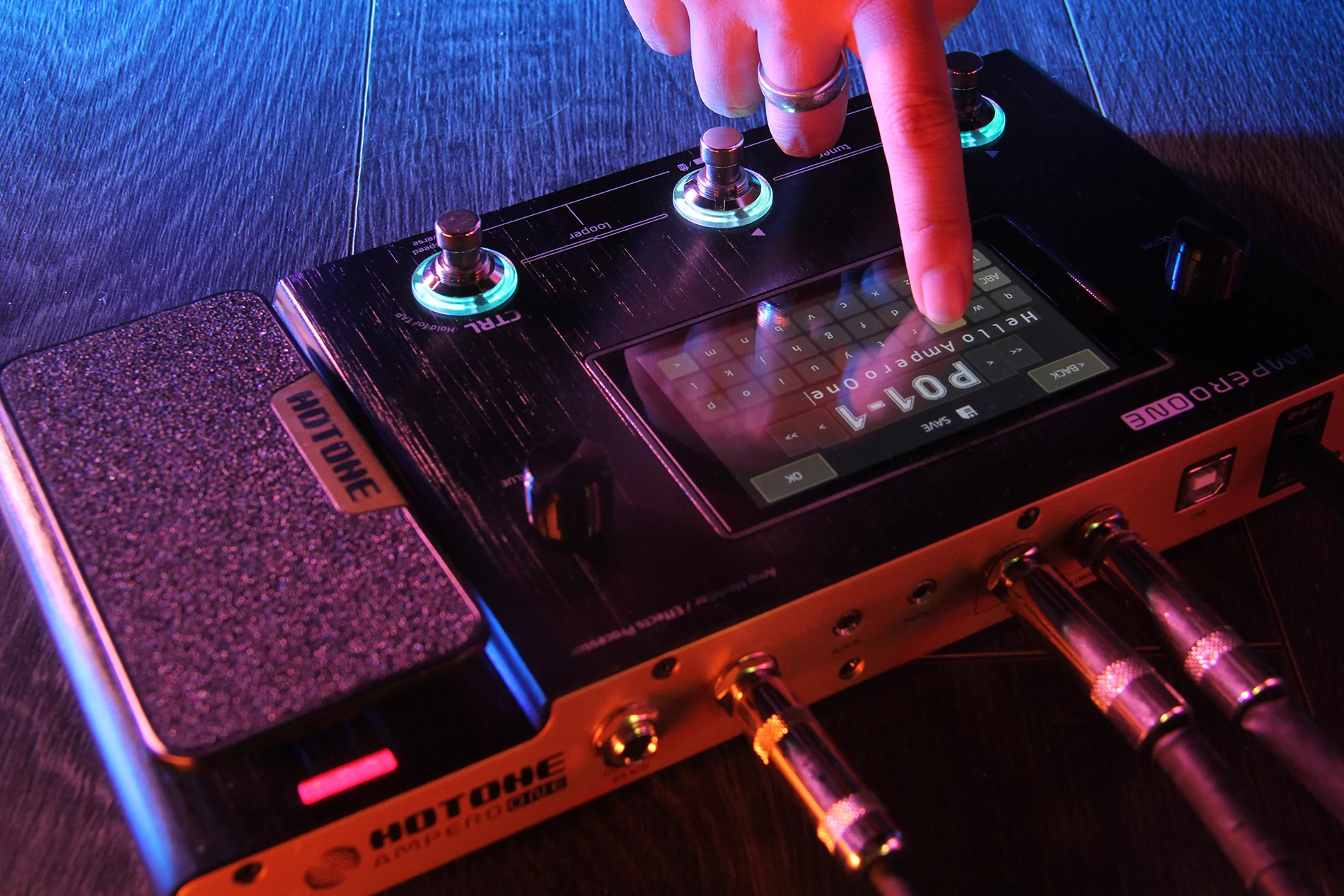 Процессор эффектов Hotone Ampero One 10