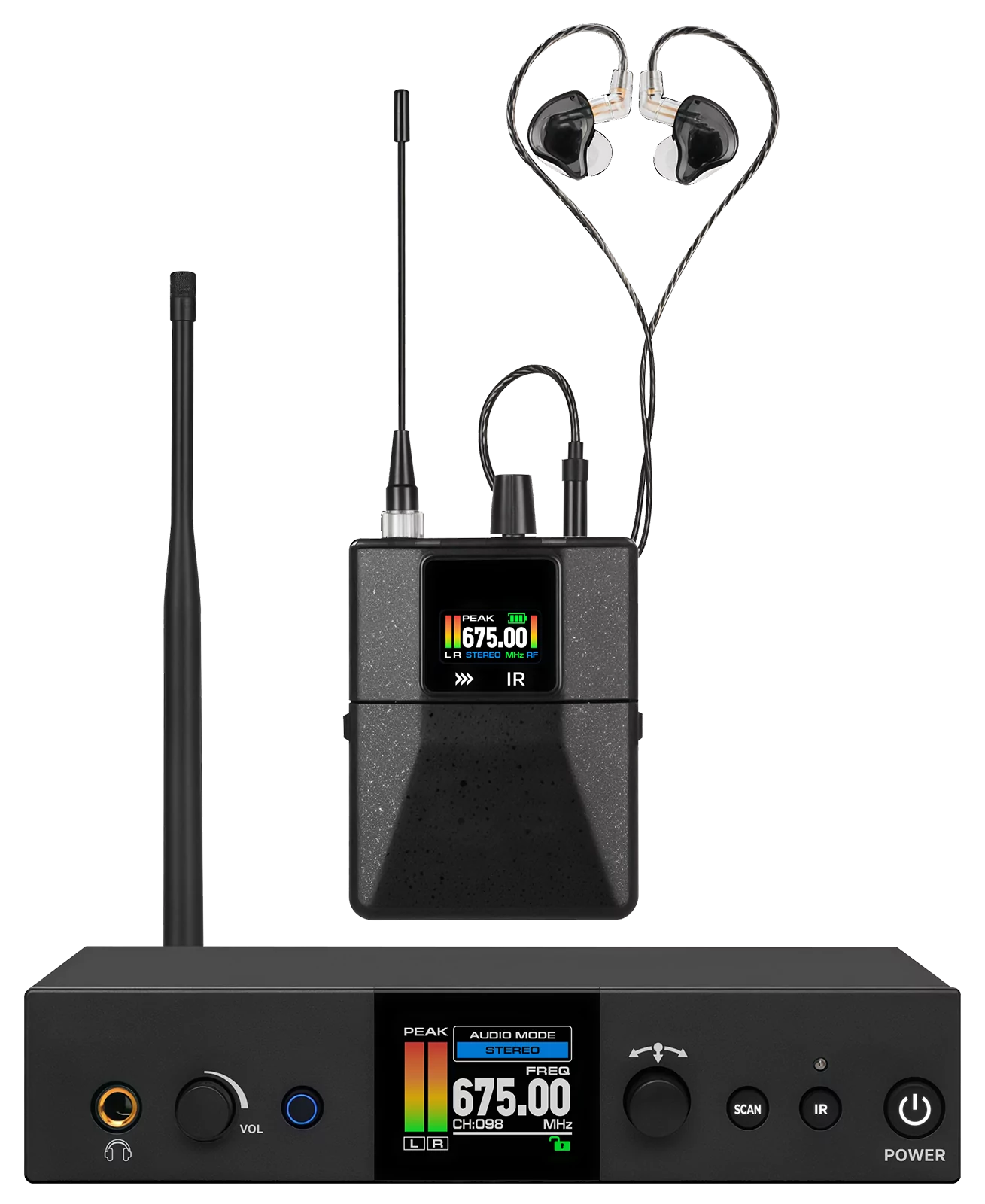 Беспроводная система персонального мониторинга Axelvox DX800PM