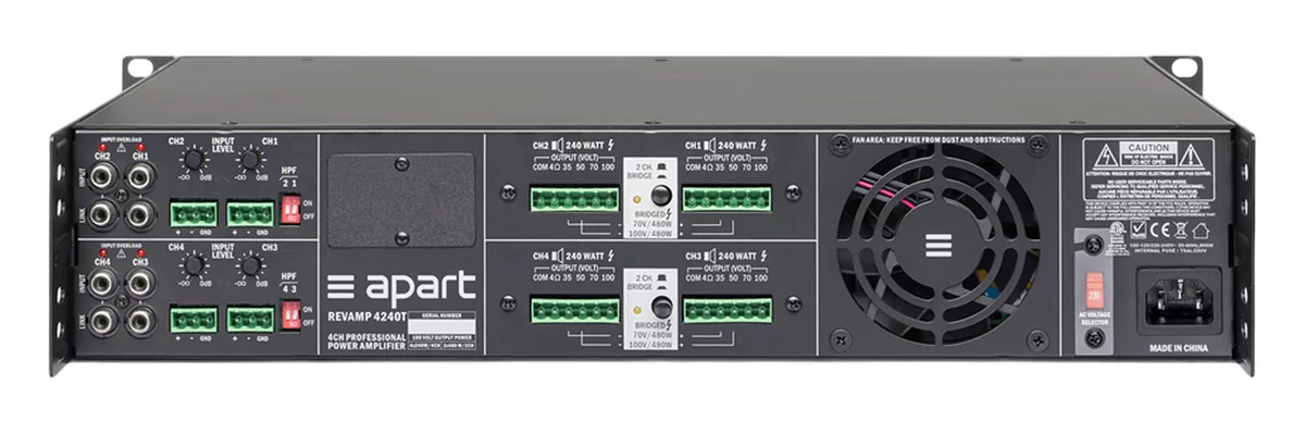 Усилитель Biamp REVAMP4240T 2