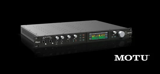 Аудиоинтерфейс Motu 10pre с поддержкой Thunderbolt 4 и USB4 
