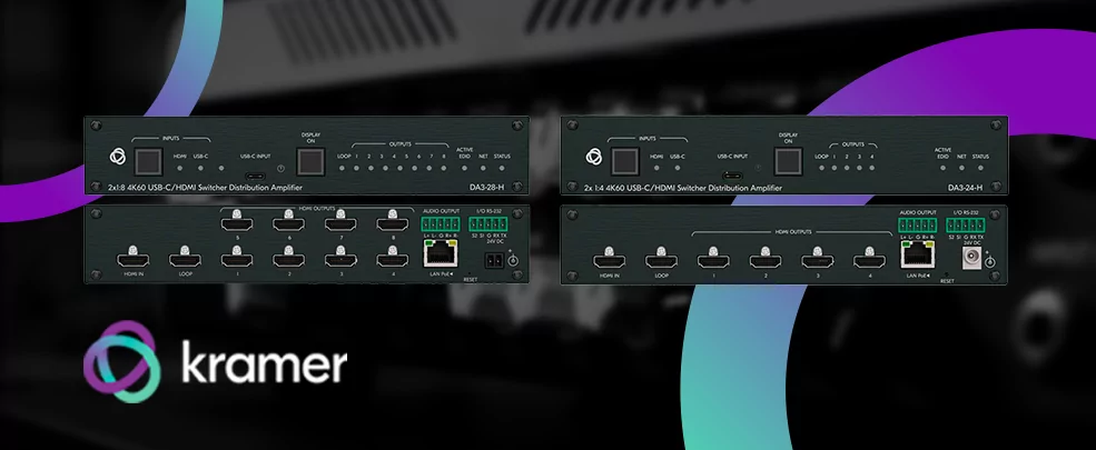 DA3-24-H и DA3-28-H – обновление ассортимента усилителей-распределителей