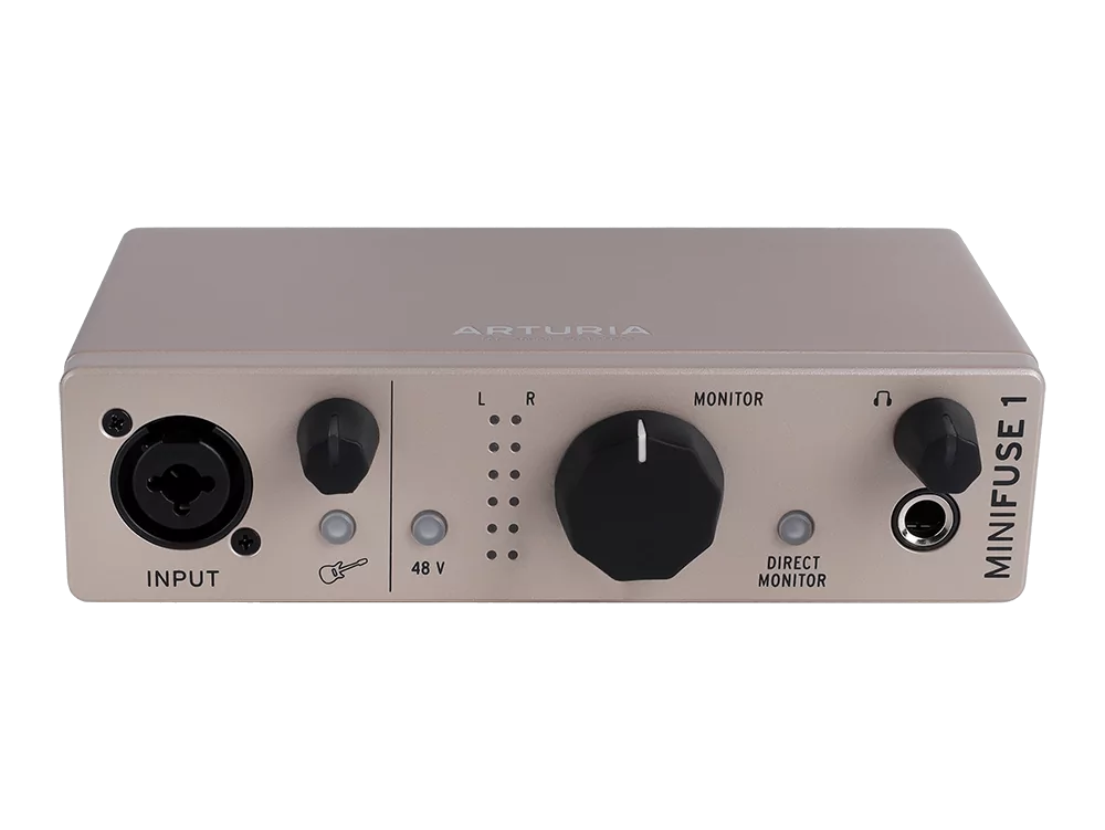 Аудиоинтерфейс USB Arturia MiniFuse 1 Champagne