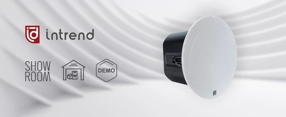 Intrend ITSPK-650CPD — сетевой потолочный громкоговоритель с Dante 
