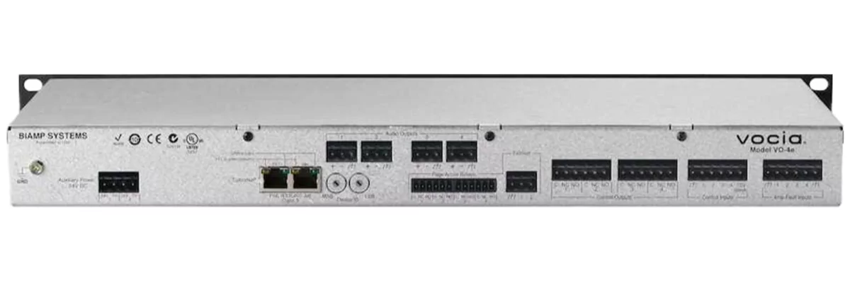 Аудиопроцессор Biamp VOCIAVO-4E 2