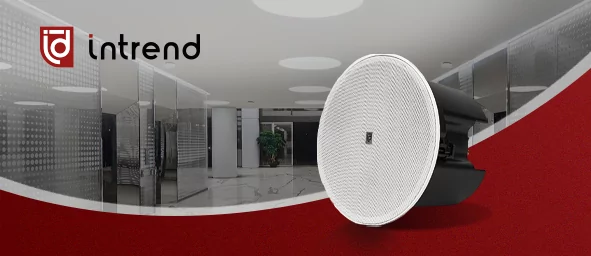 Встраиваемые потолочные акустические системы Intrend со склада AUVIX