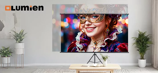 Свет больше не помеха: экраны LUMIEN Sky Cinema раскрывают потенциал проектора на 100%