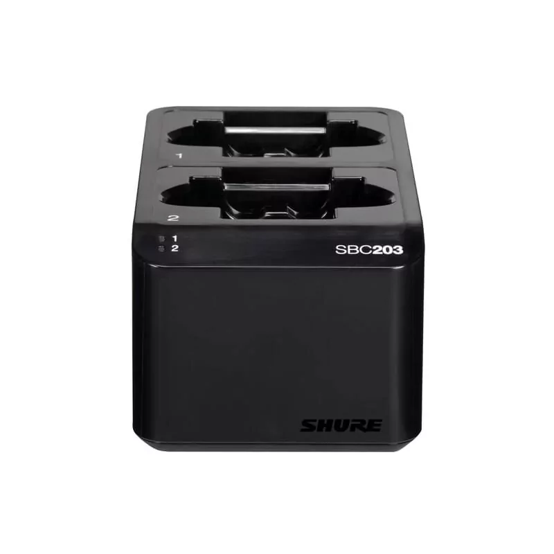 Двухпортовая зарядная док-станция SHURE SBC203-E 2