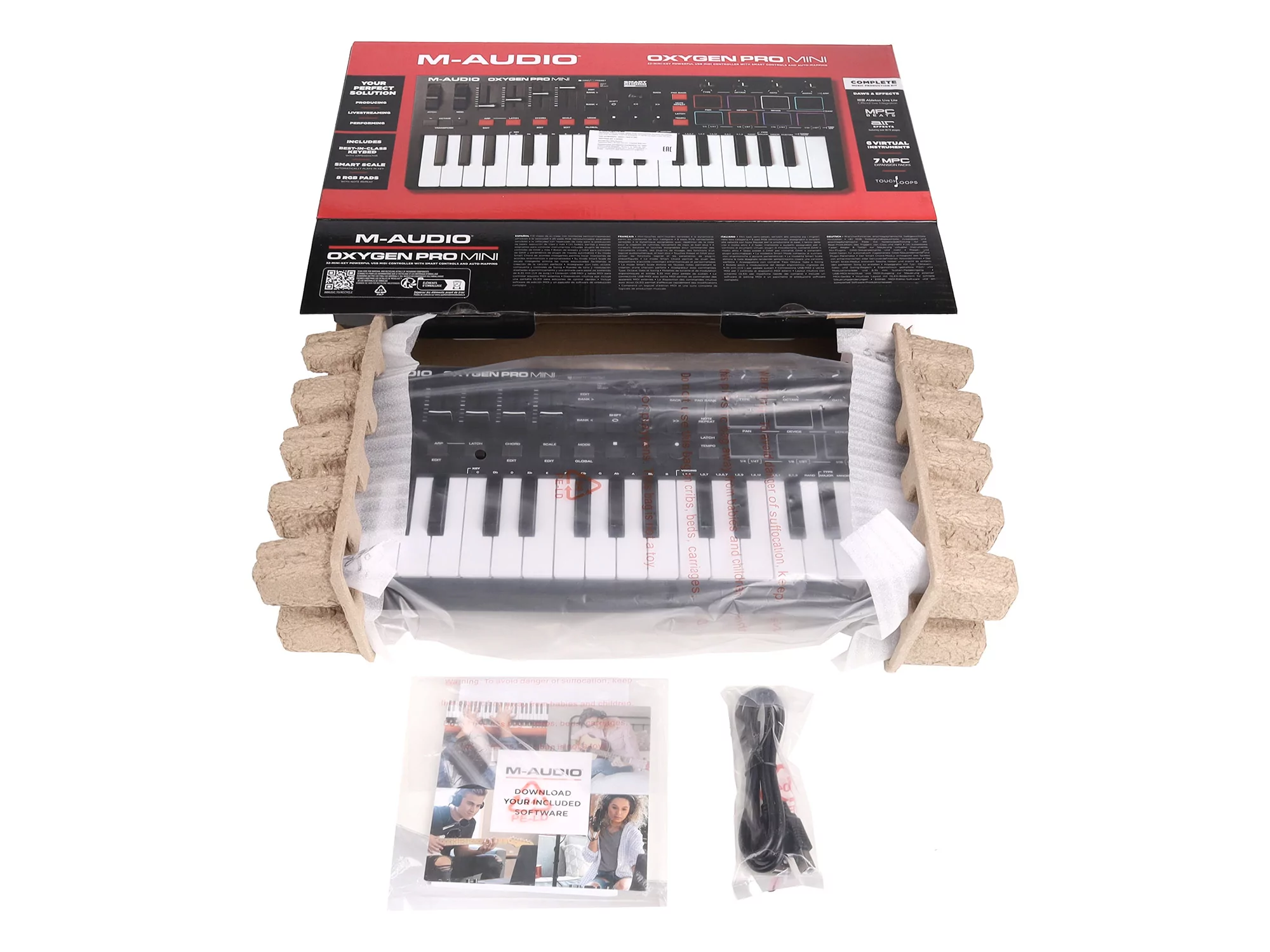 MIDI клавиатура M-audio Oxygen Pro Mini 11