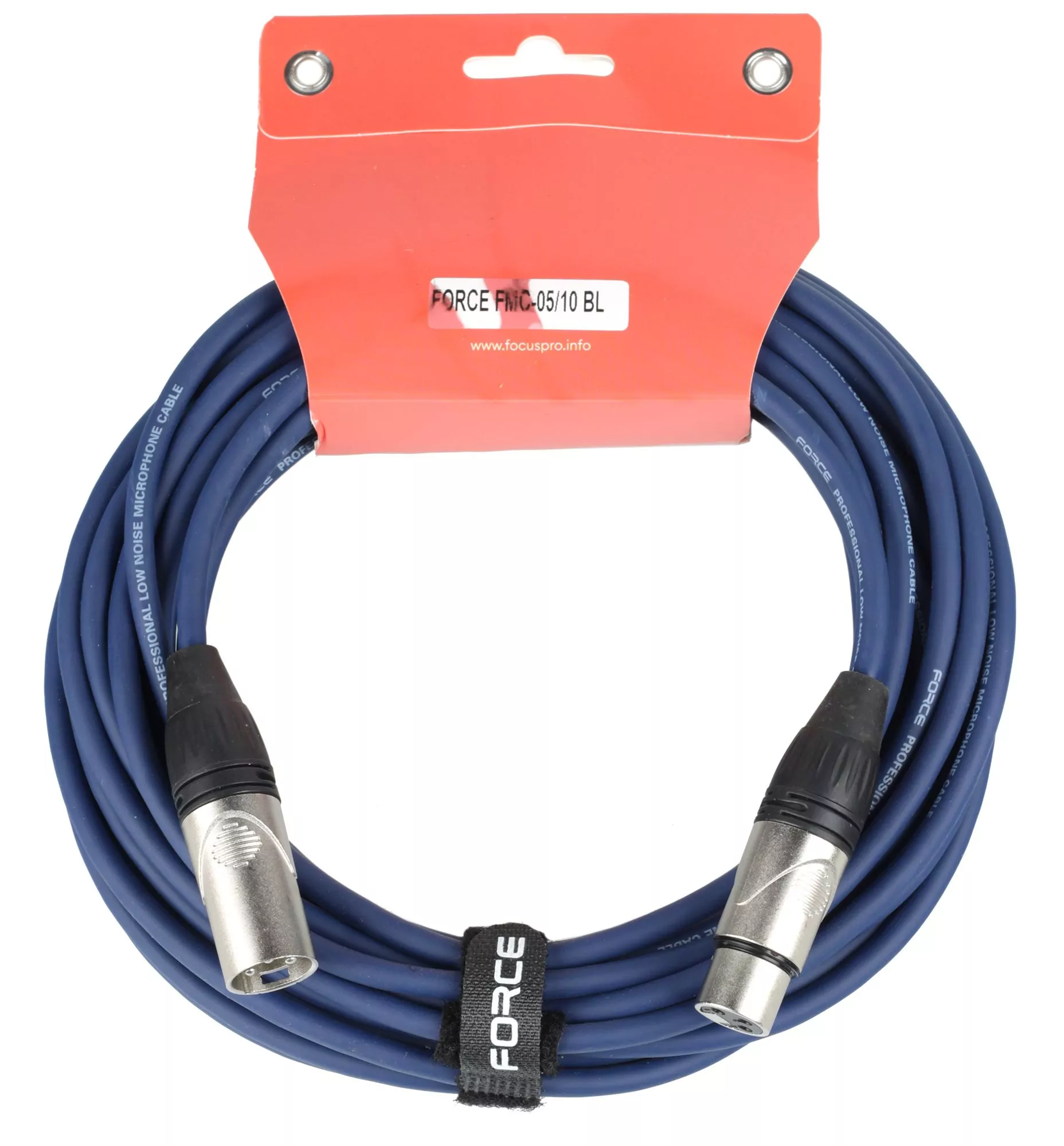 Кабель микрофонный FORCE FMC-05/10 BL 2