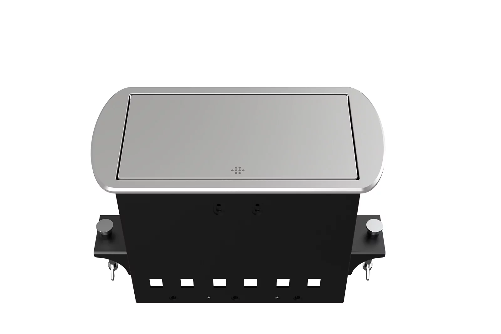 Прямоугольный металлический корпус Wize Pro WRTS-M-6CBOX-S 3