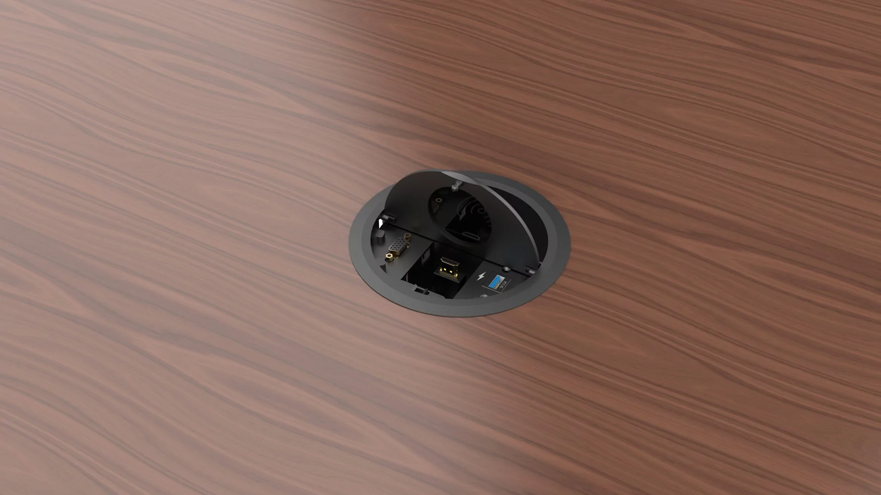 Круглый архитектурный лючок Wize Pro WRTS-SR-B 13