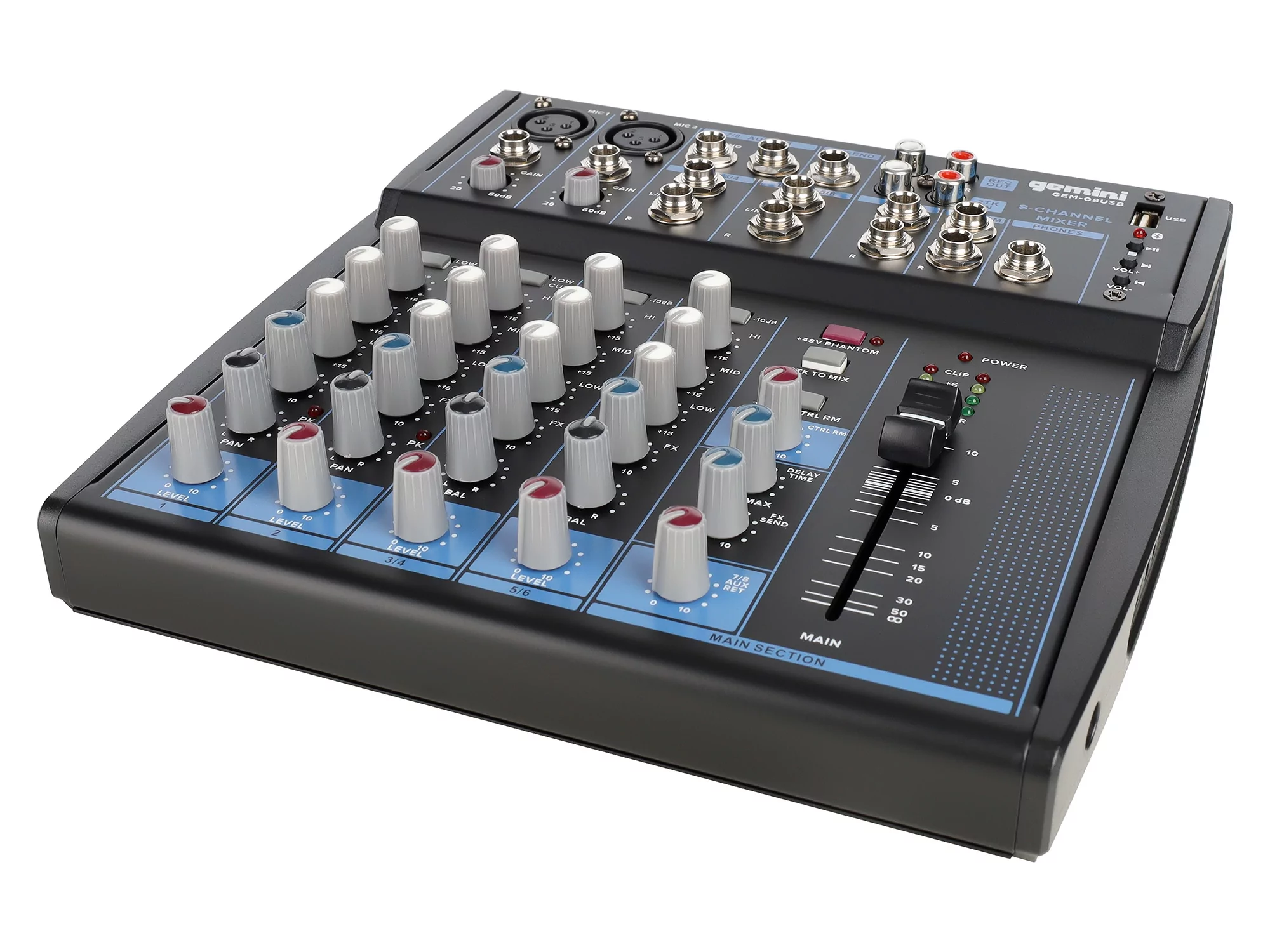 Микшер Gemini GEM-08USB 5