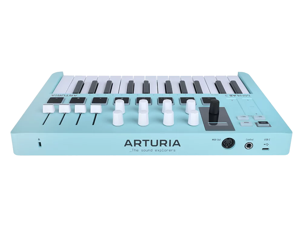 MIDI клавиатура Arturia MiniLAB 3 Aquamarine 6