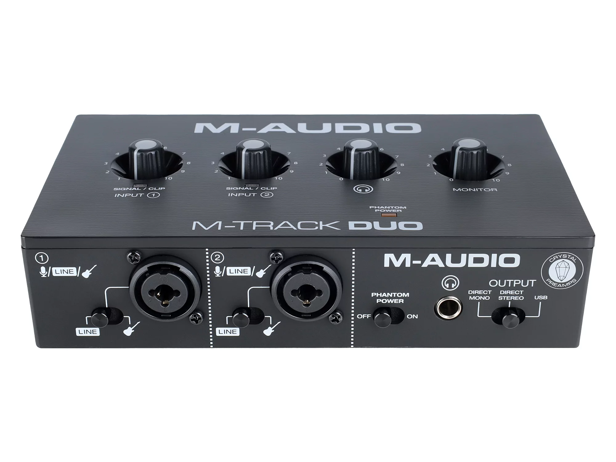 Аудиоинтерфейс USB M-audio M-Track Duо 2