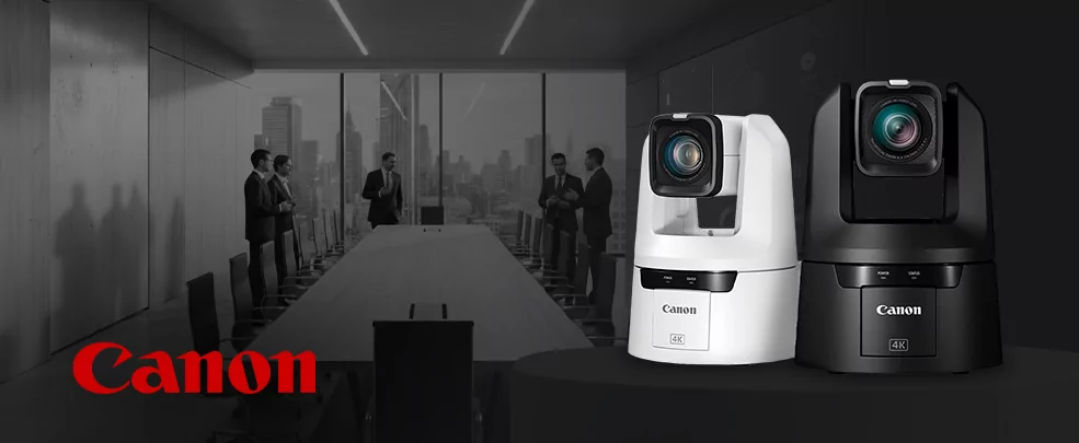 Canon в эфире: PTZ-камеры нового поколения теперь в портфеле AUVIX