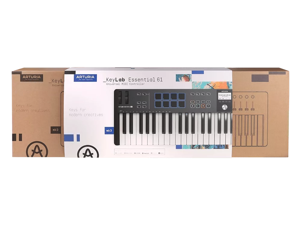 MIDI клавиатура Arturia KeyLab Essential 61 mk3 Black 15