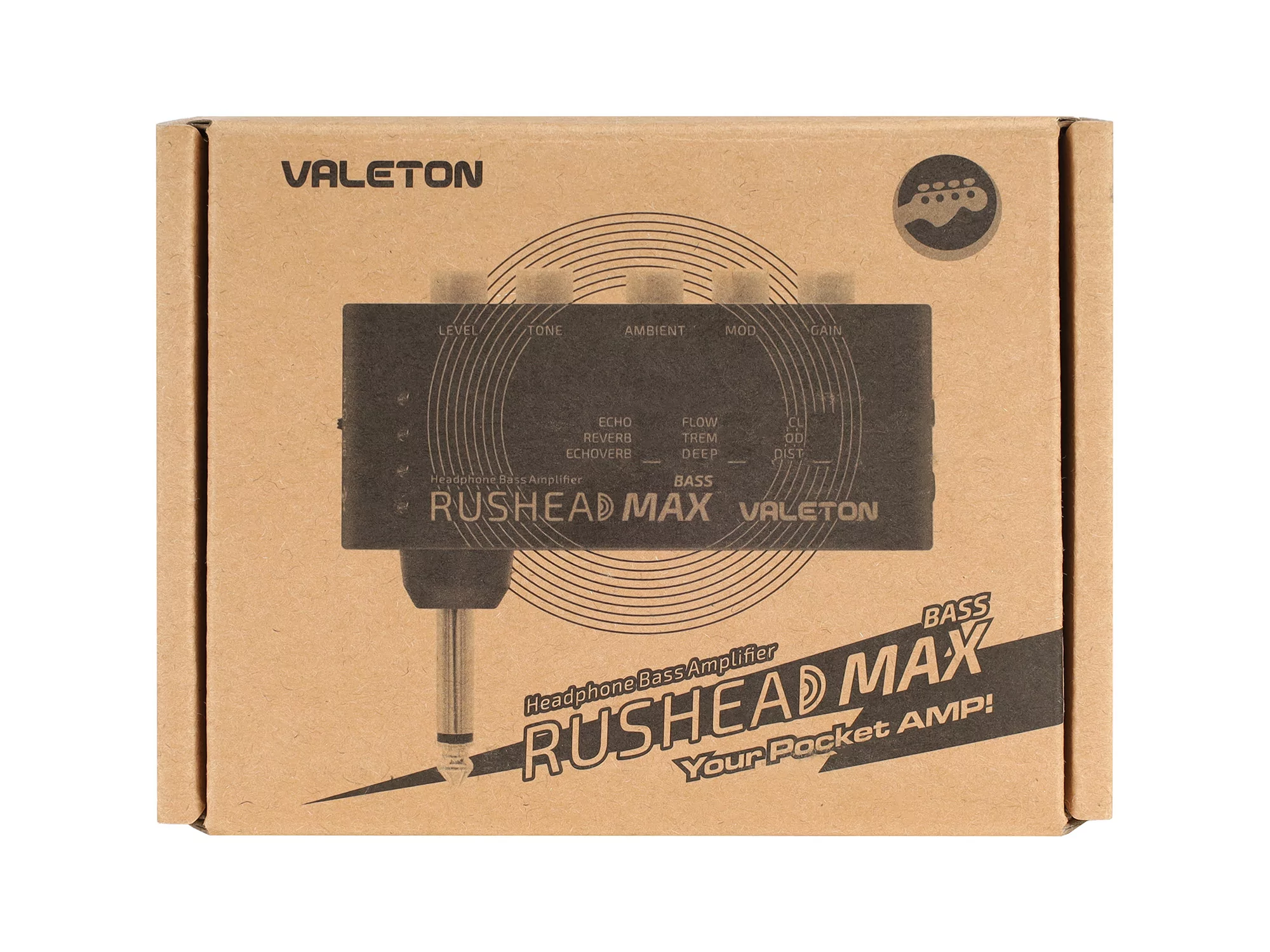 Компактный басгитарный усилитель-эмулятор Rushead Max Bass Valeton RH-101 15