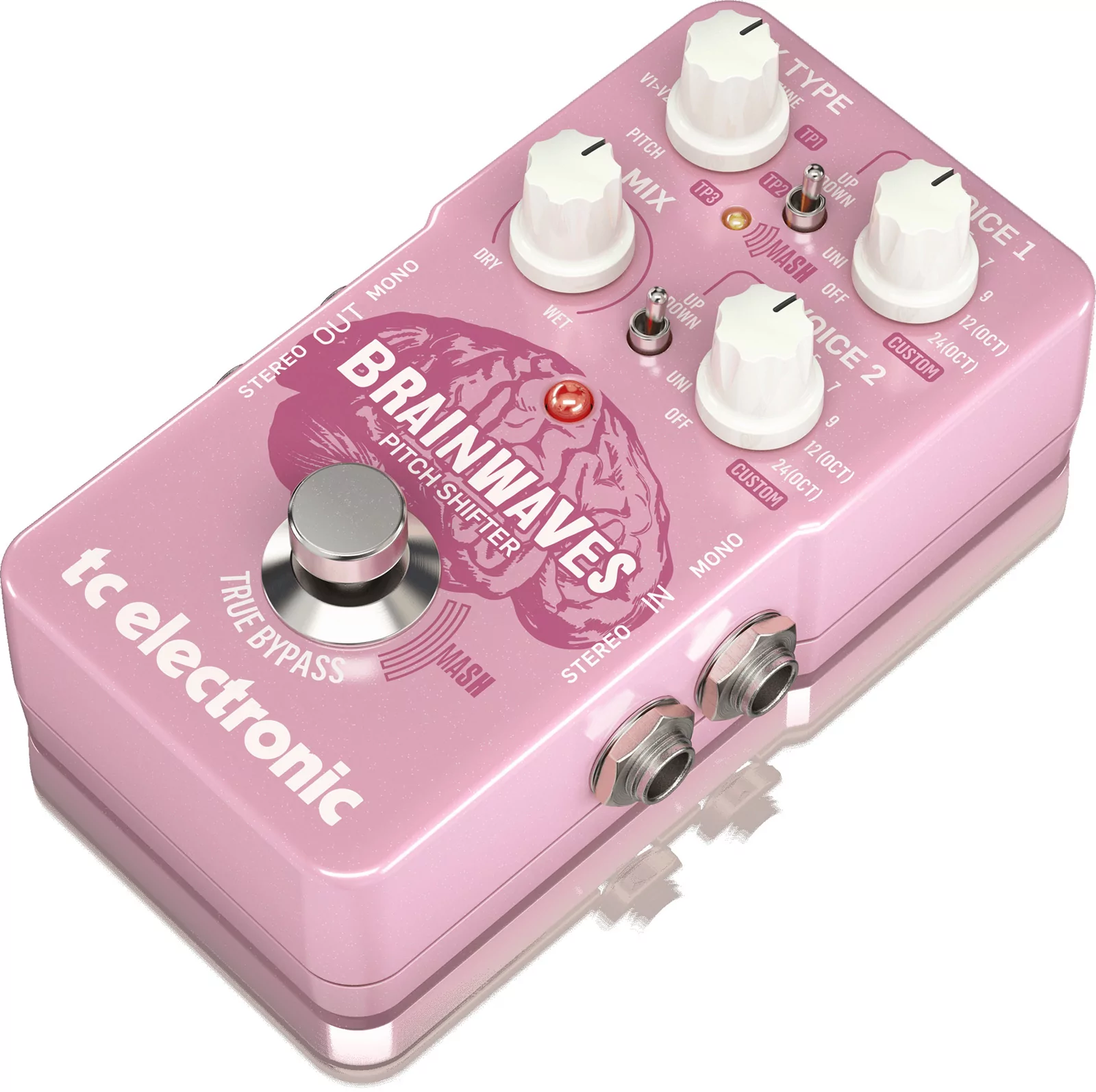 Педаль эффектов TC Electronic BRAINWAVES PITCH SHIFTER 3