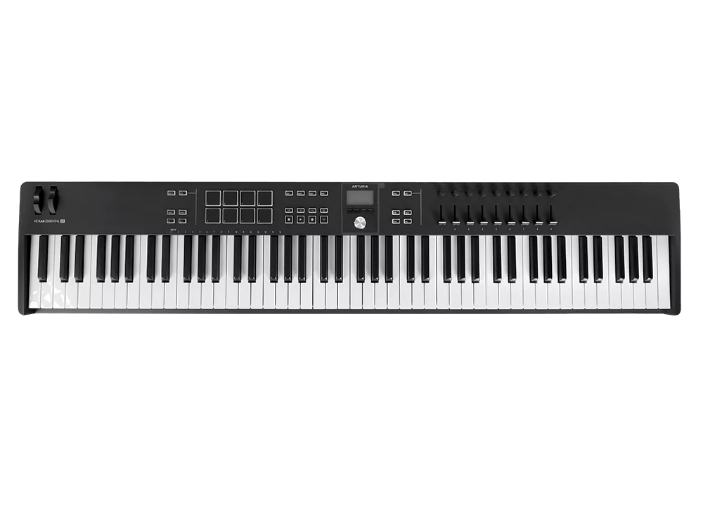 MIDI клавиатура Arturia KeyLab Essential 88 mk3 Black