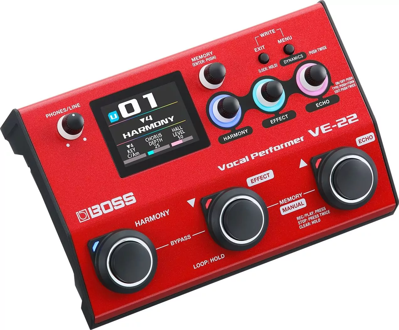 Вокальный процессор эффектов BOSS VE-22