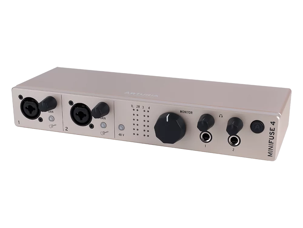 Аудиоинтерфейс USB Arturia MiniFuse 4 Champagne 4