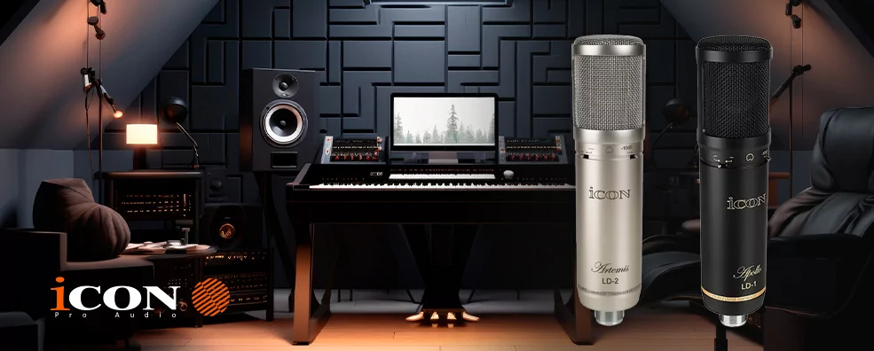 Микрофоны iCON Artemis и Apollo ─ детали в каждом звуке