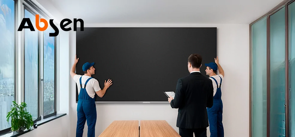 Шеф-монтаж от Absen в подарок  ─ ваш бесплатный ключ к надежному запуску!