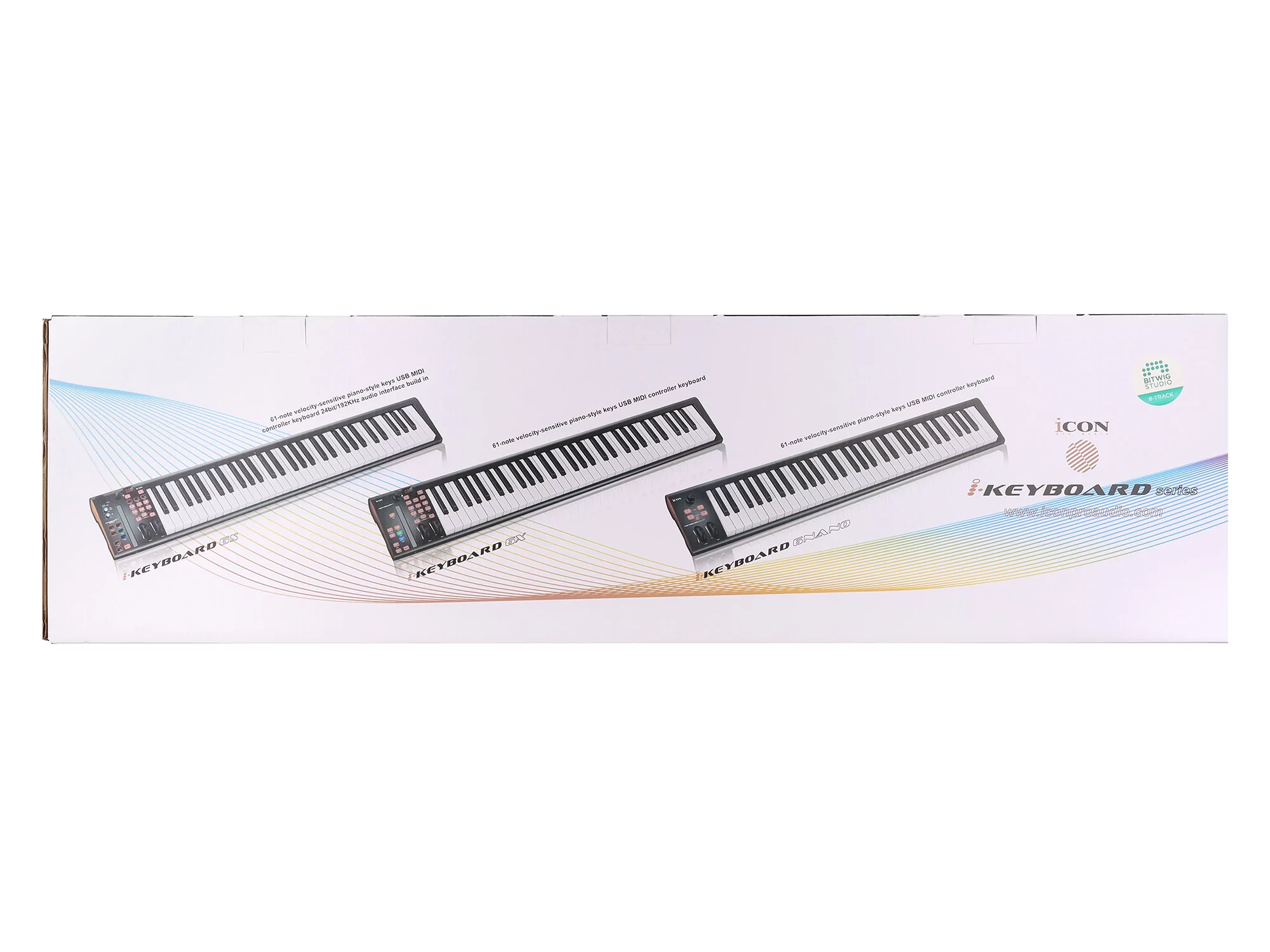 MIDI клавиатура Icon iKeyboard 6 Nano 15