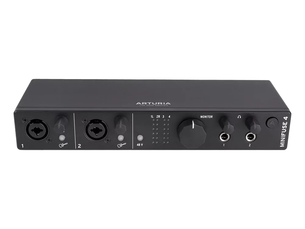 Аудиоинтерфейс USB Arturia MiniFuse 4 Black