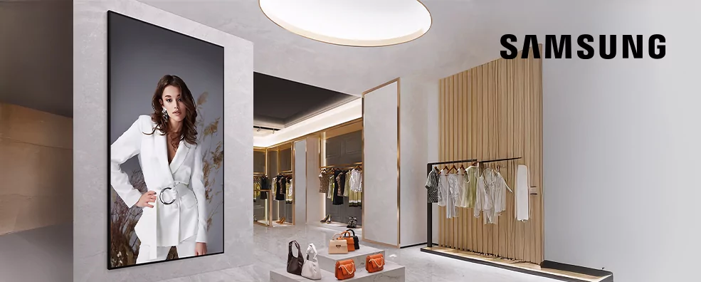 Samsung QH98C – всегда в центре внимания аудитории