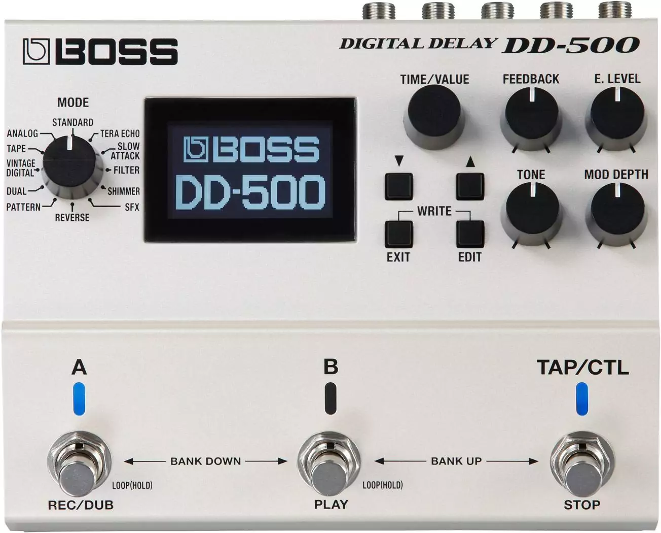 Флагманская педаль цифровой задержки BOSS DD-500 2