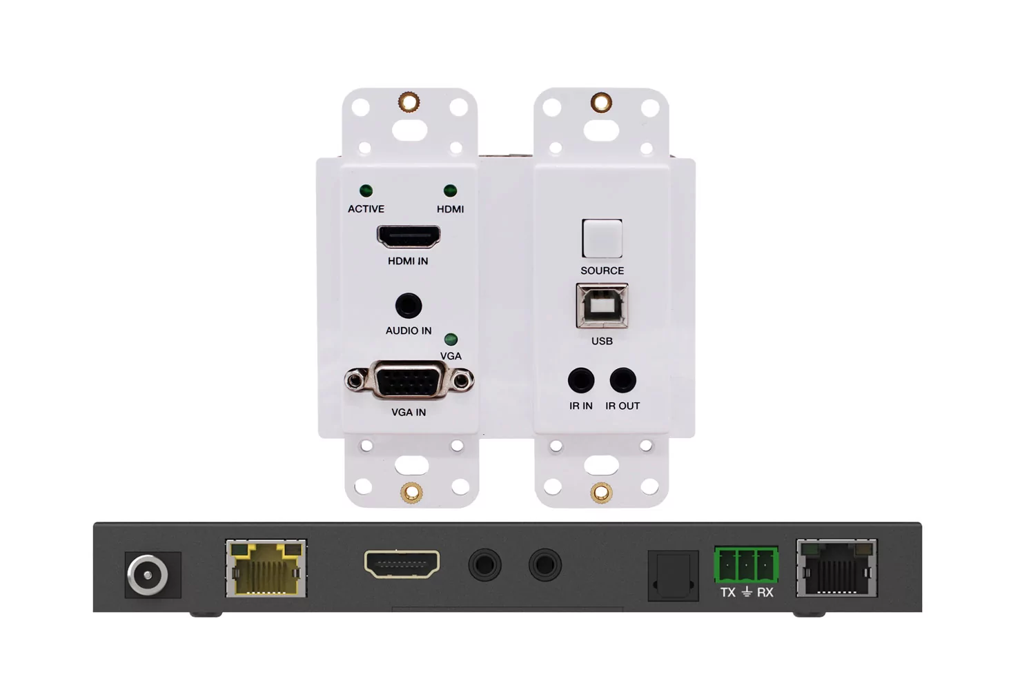 Настенный передатчик HDBaseT Infobit WP210-T 4