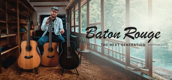 Гитары и укулеле Baton Rouge теперь в AUVIX