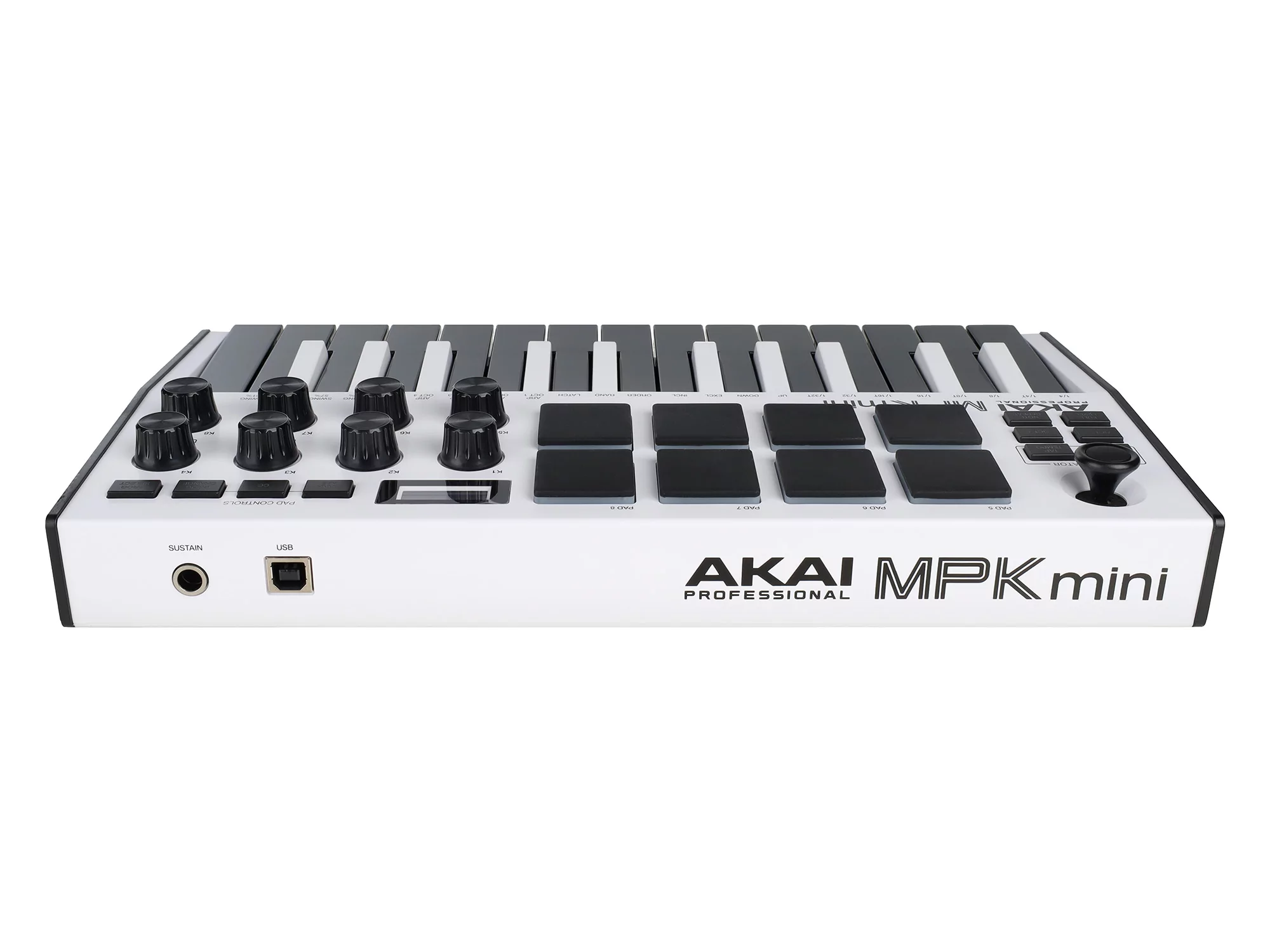 MIDI клавиатура AKAI MPK Mini MK3 White 7