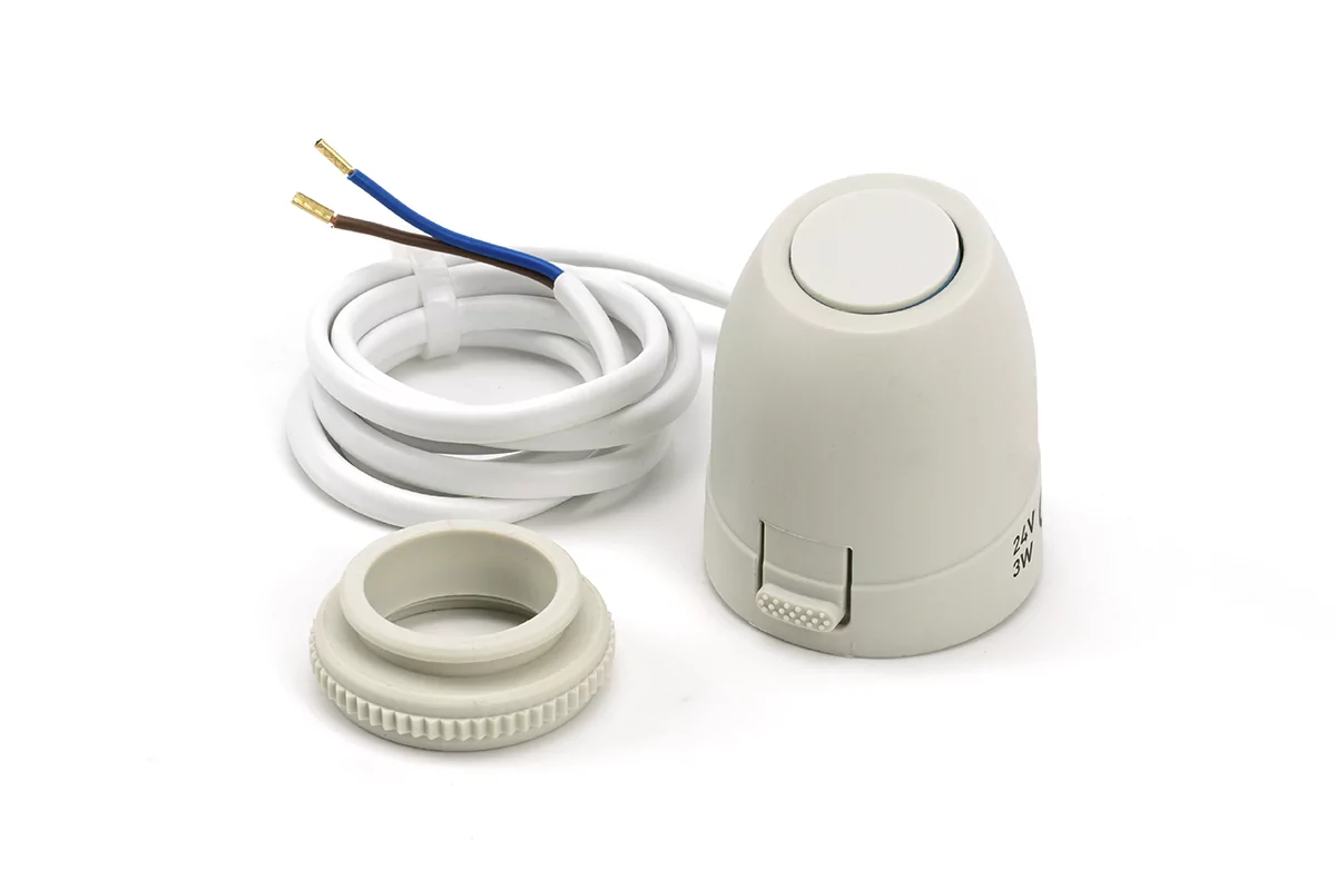 Термоэлектрический привод 24В нормально открытый iRidi PD-TEA-A24-01-NO 2