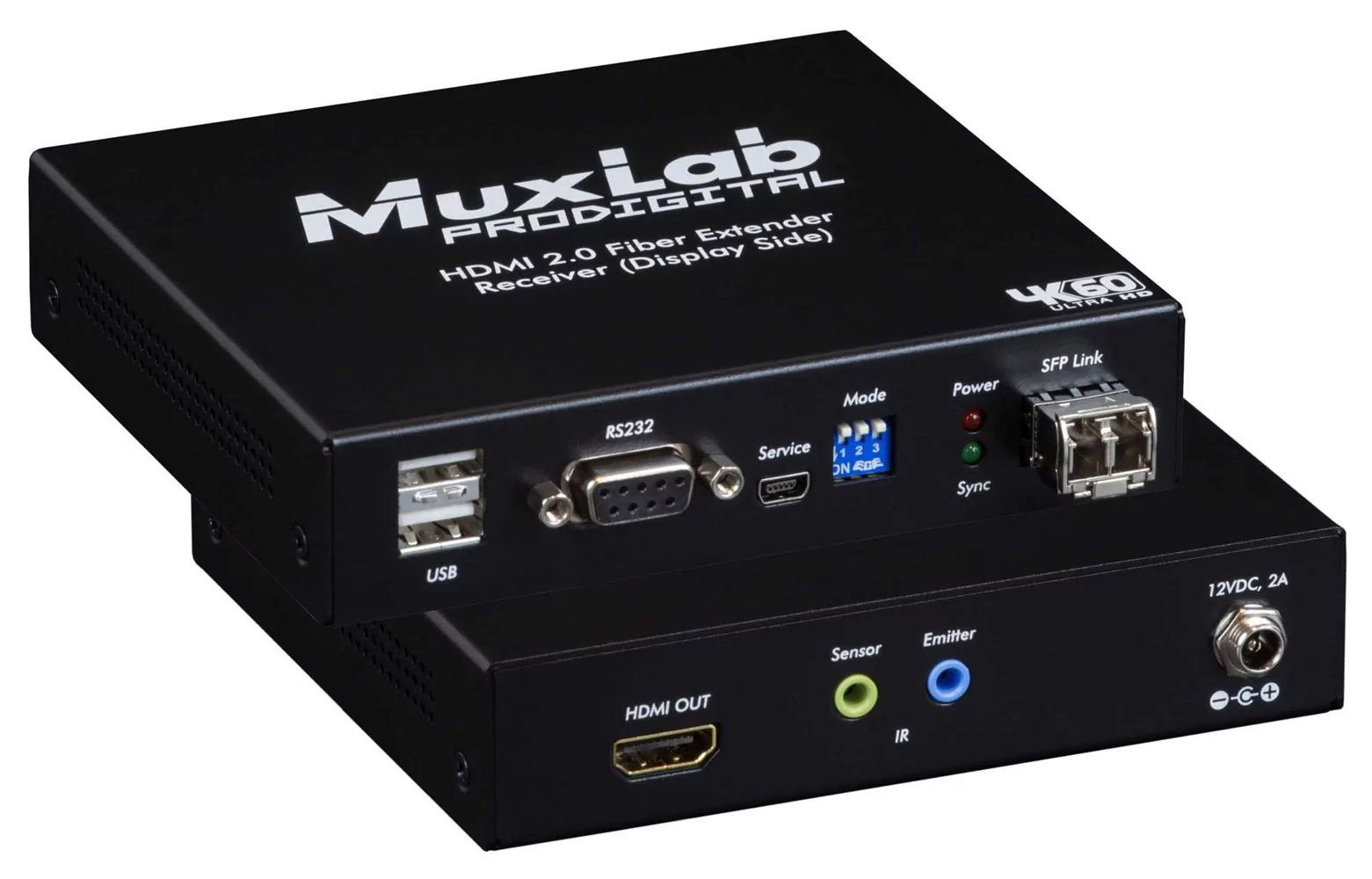 Удлинитель сигнала оптоволоконный MuxLab 500485 3