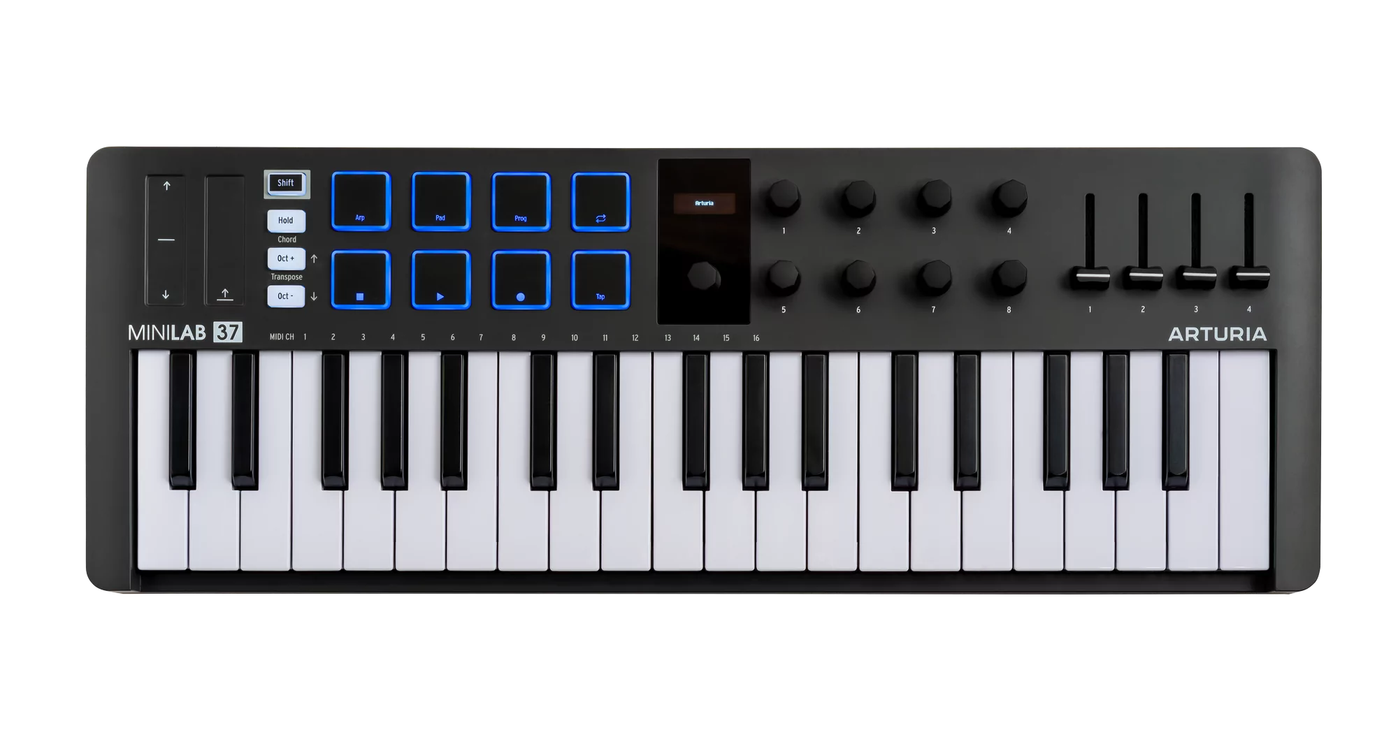 MIDI клавиатура Arturia MiniLAB 37 Black 3