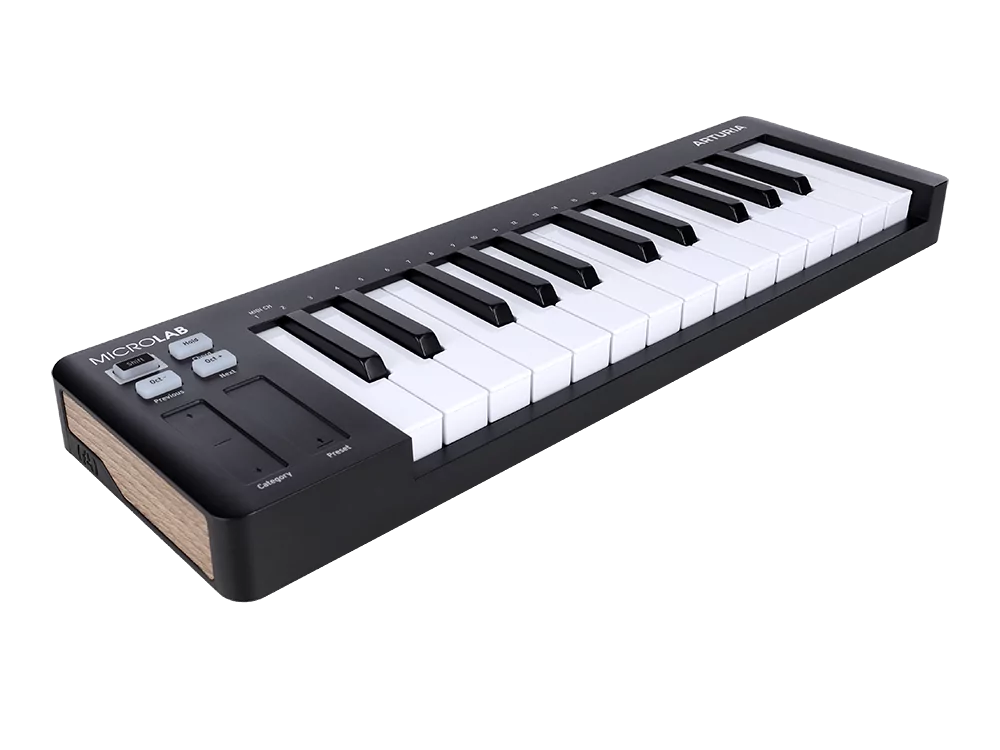 MIDI клавиатура Arturia MicroLab 3 Black 2