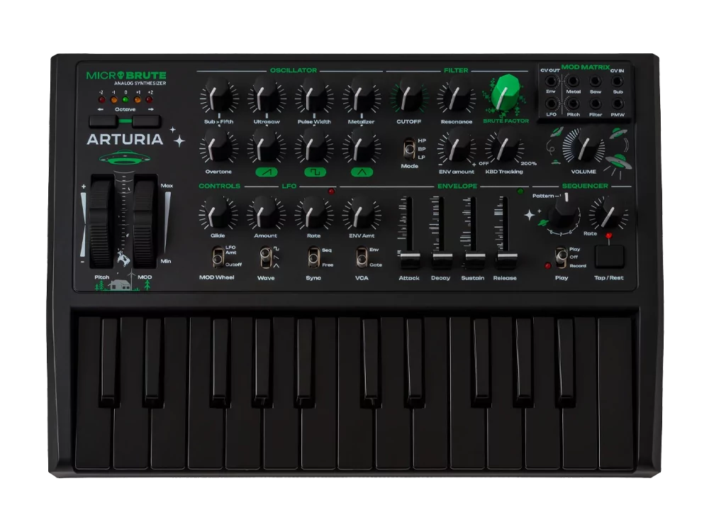 Синтезатор Arturia MicroBrute UFO