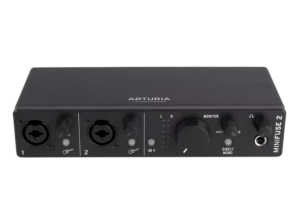 Аудиоинтерфейс USB Arturia MiniFuse Recording Pack Black 5