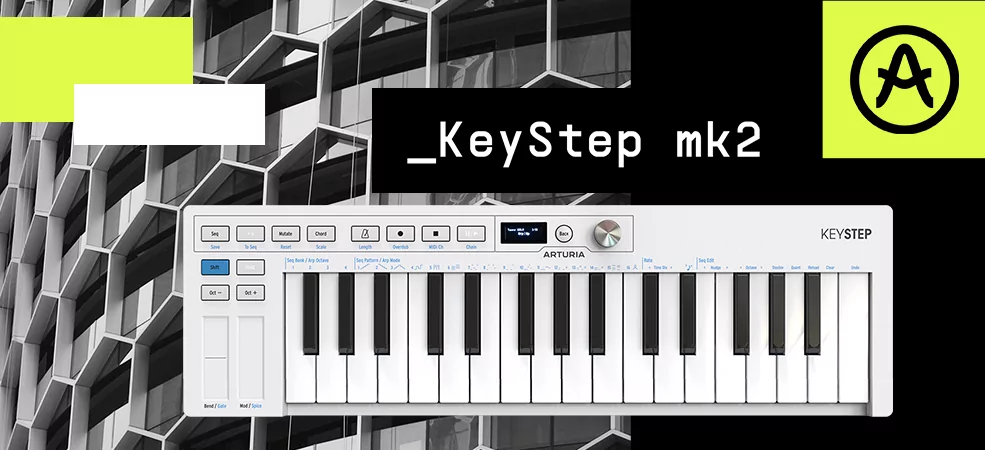 Arturia KeyStep mk2 − новое поколение легендарного контроллера